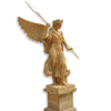Antique Marble Statue Professional Design Marble Big Wings Angel Statue