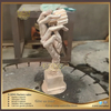 Handmade Cast Bronze Copper Hand Brass Sculptures with Indoor Decorative Ornaments Placed on Tables