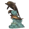 Hot Sale Life Size Cast Bronze Copper Animal Dolphin Sculpture