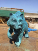 Bronze Metal Carved Wild Bear Sculpture Life Size Bronze Statue