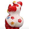 Modern Deco Life Size Fiberglass Sculpture Indoor Fat Lady