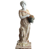 Hot Sale Natural Marble Sculpture Garden Woman Statue