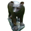 Factory Direct Sale Metal Life Size Garden Bear Mother and Child Statue
