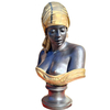 Customized Design Bronze Casting Figure Bust Statue Metal Brass Bronze Lady Bust for Sale