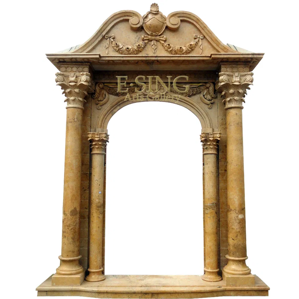 Decorative Door Surround Granite Mould Stone Door Frame
