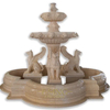 Home Garden Outdoor Stone Fountain Water Ornament