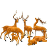 Custom Design Cheap Price Garden Decoration Fiberglass Deer Statue for Sale