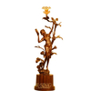 Antique Style Brass Carved Art Lamps Large Statue Light for Sales