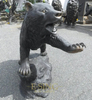 Outdoor Park Decoration Large Metal Animal Sculpture Bronze Brass Bear Sculpture for Sale