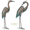 Outdoor Decoration Metal Bronze Animal Antique Birds Crane Sculpture