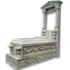 Newly Finished Headstone Large Size USA Monument Tombstone
