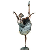 Bronze Life Size Beautiful Customized Dancing Lady Sculpture