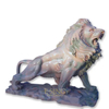 Outdoor Garden Animal Roaring Marble Stone Lion of Statue for Sale