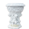 Luxury Large Hand Carved Natural Stone Flowerpots