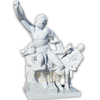 Modern Marble Nude Greek Man Sculpture for Sale