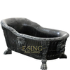 Black Marble Bathtub Cheap Marble Freestanding Bathtub