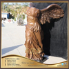 Antique Elegant Bronze Goddess Statue Winged Victory Sculpture for Sale