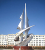 Large Size Outdoor Park Decor Stainless Steel Metal Modern Luxury Art Sculpture with Wholesale Price