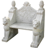 Factory Direct Supply Cheap Price Hand Carved Stone Bench Highly Polished Garden Bench