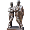 Custom Made Life Size Cast Bronze Human Figure Sculpture 