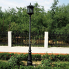 European Garden Antique Design One Lanterns Lamp Cast Iron Outdoor Lamp Post for Sale