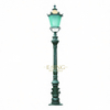 Large Size Street Decorative European Design Antique Cast Iron Lamp Pole Outdoor Lamp Post Base