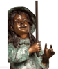 High quality cooper Children statue fountain 