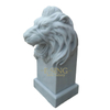 Factory Direct lion head Abstract Stone Landscape Decor Statue