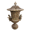 Bronze Garden Decoration Metal Flowerpot Sculpture for Garden