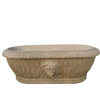 High Quality Wholesale Freestanding Yellow Marble Bathtub Price