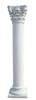 Marble Column High Quality Yellow Marble Roman Decorative Column Marble Pillar