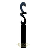 Hand Carved Newest Black Marble Abstract Carving Sculpture