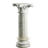 Wholesale Natural White Home Decor Roman Marble Pillar Base