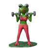 Factory Garden Life Size Fiberglass Animal Sculpture Resin Frog Statue