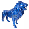 Fiberglass Sculpture Modern Art Mosaic Animal Design Fiberglass Geometric Shape Lion