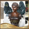 Factory Custom High Quality Bronze Sculpture Home Decor Modern Design Lady Bust