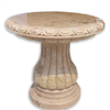 New Design Western Style Yellow Stone Outside Round Table
