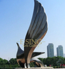 Hot Sale Large 201 Stainless Steel Outdoor Abstract Garden Sculpture