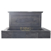 Square Hot Sale Black Marble Garden Fountain for Hotel