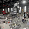 Large Size Famous Outdoor Decor Reproduction Stainless Steel Modern Art Sculpture