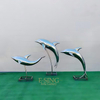 Large Size Modern Outdoor Garden Stainless Steel Metal Art Decor Sculpture for Sale