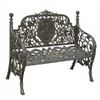 Garden Furniture Iron Casting Rest Long Bench for Sale