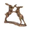 Natural Patina Copper Forest Animal Figurines