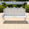 Outdoor High Quality Antique Iron Casting Rest Bench for Garden