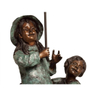High quality cooper Children statue fountain 