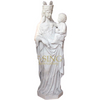 Famous Life Size Western White Marble Catholic Religious Statues Holy Family Stone Sculpture