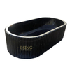 Home Decoration Hotsale High Quality Natural Black Marble Bathtub for Bathroom