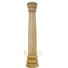 Marble Column High Quality Yellow Marble Roman Decorative Column Marble Pillar