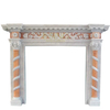 New Home Decor China Modern Free Standing Exclusive Mix Color Natural Stone Indoor Fireplace