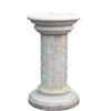 Decoration Round White Marble Roman Pillar Design for Sale
